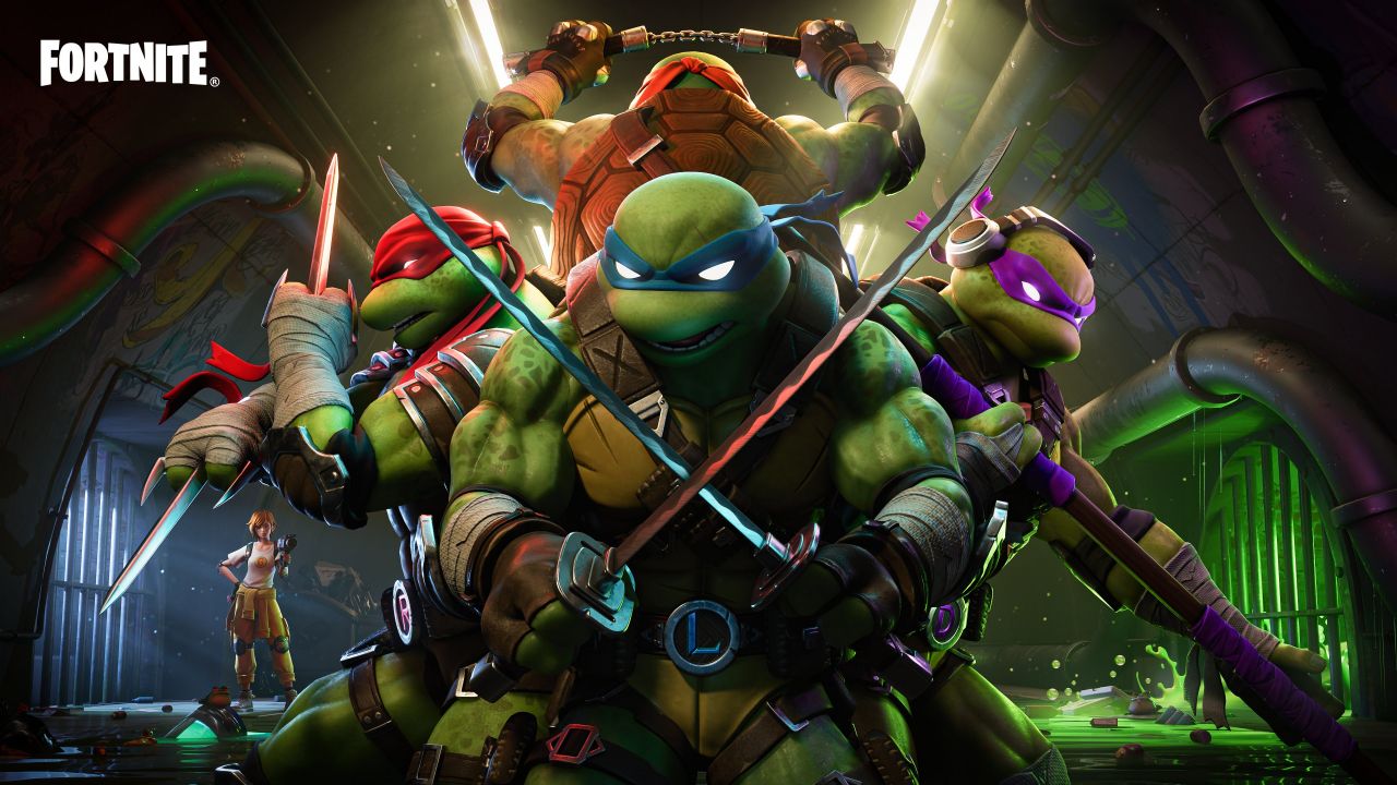 Teenage Mutant Ninja Turtles poster.