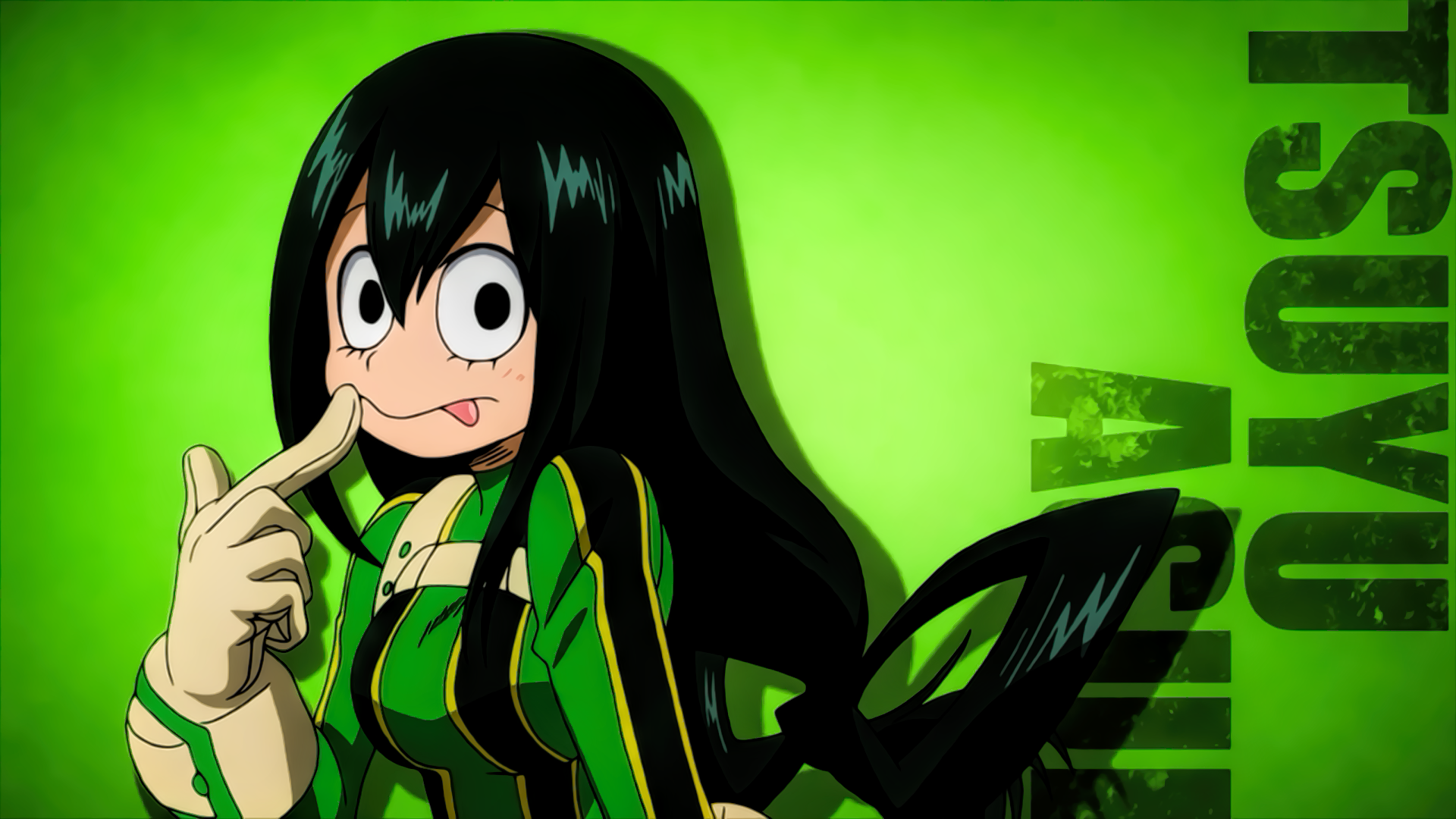 Tsuyu Asui from My Hero Academia.