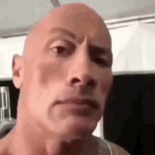 Dwayne 'The Rock' Johnson eyebrow raise.